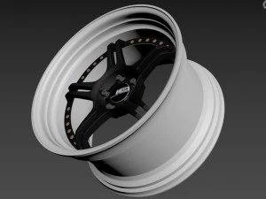 SSR Professor SPX custom wheel 3D Model