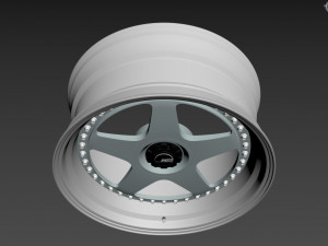 SSR Professor SP6 Wheel Modello 3D