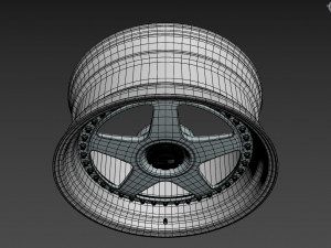 SSR Professor SP6 Wheel Modello 3D