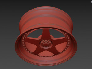 SSR Professor SP6 Wheel Modello 3D