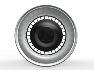 Mercedes-Benz Old custom wheel 3D Model