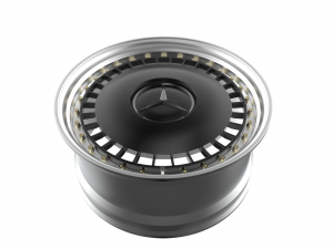 Mercedes-Benz Old custom wheel 3D Model