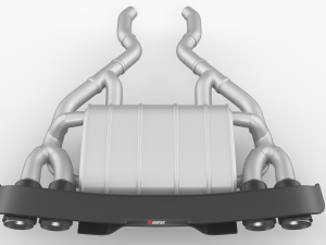 Akrapovic Exhaust System 3D Model