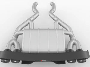 Akrapovic Exhaust System 3D Model
