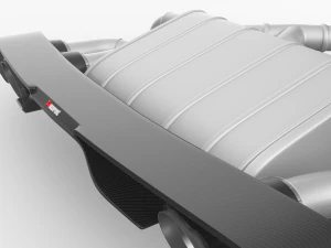 Akrapovic Exhaust System 3D Model