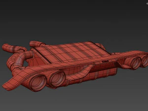 Akrapovic Exhaust System 3D Model