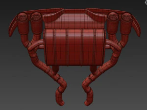 Akrapovic Exhaust System 3D Model