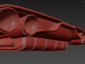 Akrapovic Exhaust System 3D Model