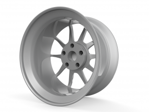 SSR GTV02 Wheel 3Dモデル
