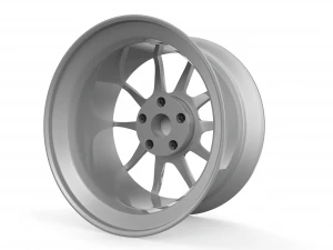 SSR GTV02 Wheel 3D Model