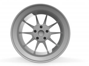 SSR GTV02 Wheel 3Dモデル