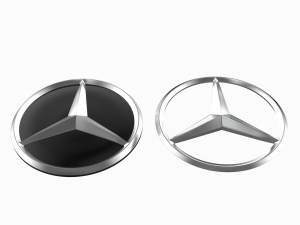 Mercedes-Benz Logo Model 3D