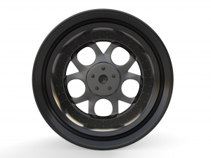 Alfa Romeo custom wheel 3D Model