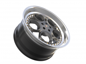 Alfa Romeo custom wheel 3D Model