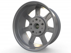BBS Bugatti costom wheel and stock wheel 3D Model