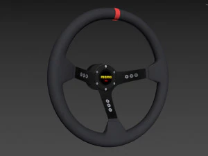MOMO Steering Wheel 3D Model