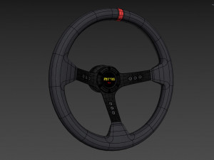MOMO Steering Wheel 3D Модель