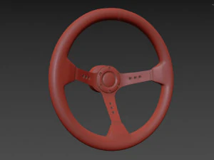 MOMO Steering Wheel 3D Model