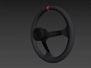MOMO Steering Wheel 3D Model