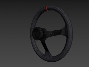 MOMO Steering Wheel 3D Модель