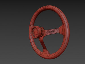 MOMO Steering Wheel 3D Модель
