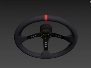 MOMO Steering Wheel 3D Model
