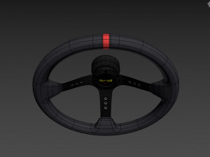 MOMO Steering Wheel 3D Модель