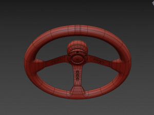 MOMO Steering Wheel 3D Модель