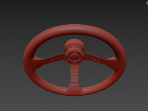 MOMO Steering Wheel 3D Модель