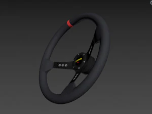 MOMO Steering Wheel 3D Model
