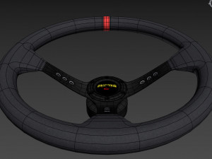 MOMO Steering Wheel 3D Модель