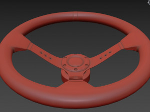 MOMO Steering Wheel 3D Модель
