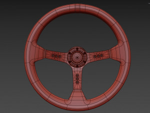 MOMO Steering Wheel 3D Модель