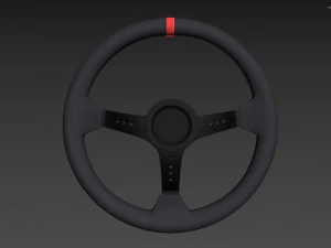MOMO Steering Wheel 3D Model