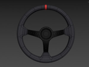 MOMO Steering Wheel 3D Модель