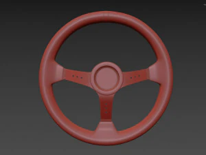 MOMO Steering Wheel 3D Model