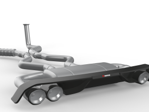 Akrapovic Exhaust System 3D Model