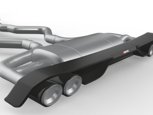 Akrapovic Exhaust System 3D-Modell