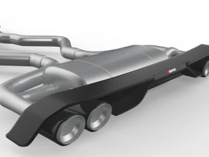 Akrapovic Exhaust System 3D Model