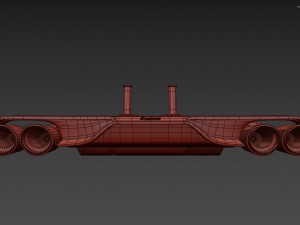 Akrapovic Exhaust System 3D-Modell