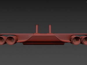 Akrapovic Exhaust System 3D-Modell