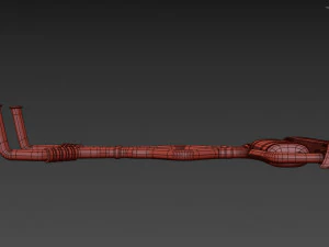 Akrapovic Exhaust System 3D Model
