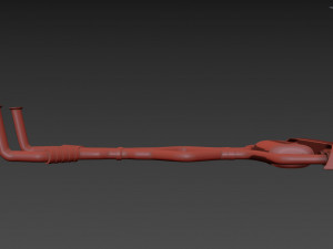 Akrapovic Exhaust System 3D-Modell