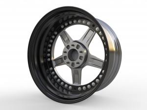 AC Schnitzer custom wheel 3D Model
