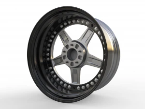 AC Schnitzer custom wheel 3D Model