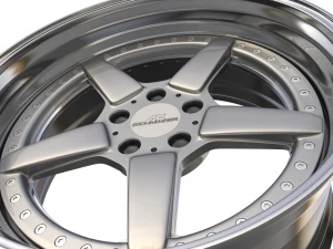 AC Schnitzer custom wheel 3D Model