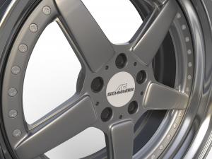 AC Schnitzer custom wheel 3D Model