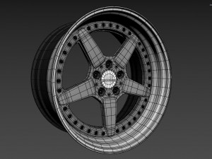 AC Schnitzer custom wheel 3D Model