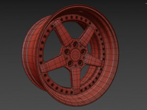 AC Schnitzer custom wheel 3D Model