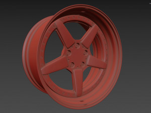 AC Schnitzer custom wheel 3D Model